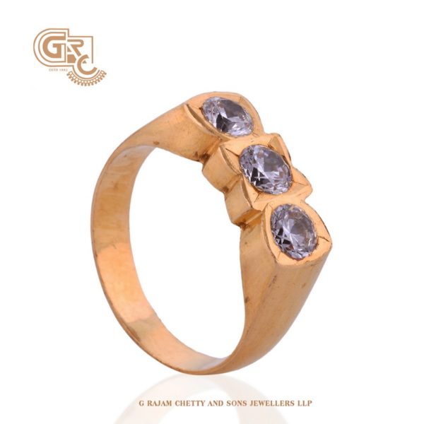 Triple Stone Ring Triple Stone Ring