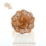 Abstract flower Ring
