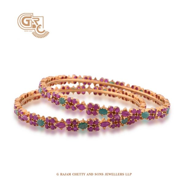 Pink Ornate Bangles Pink Ornate Bangles