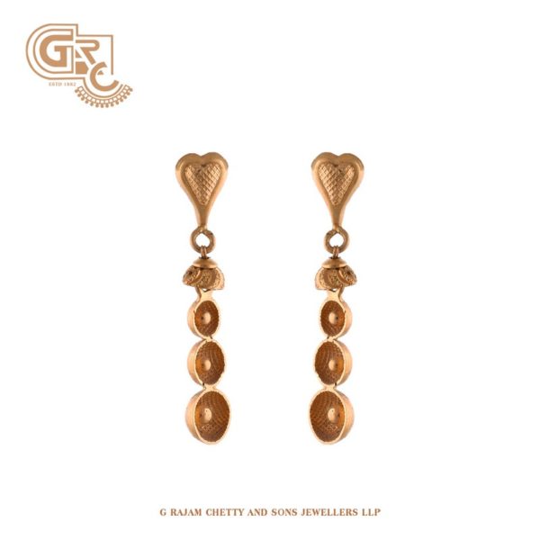 Heart Drop Earrings Heart Drop Earrings