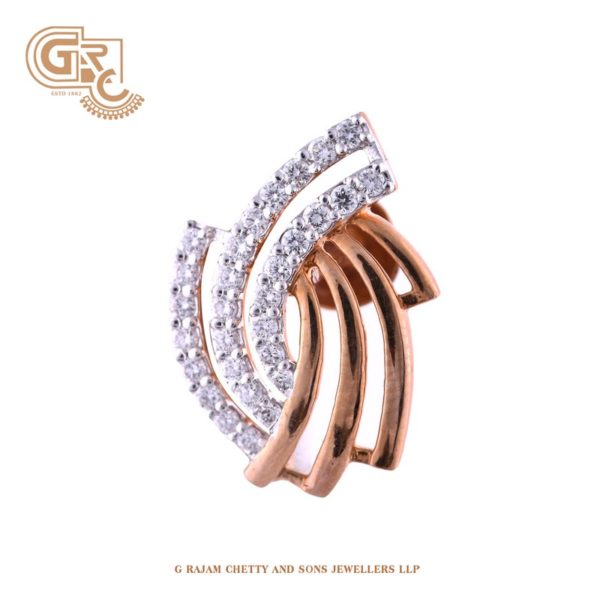 Fancy diamond earrings