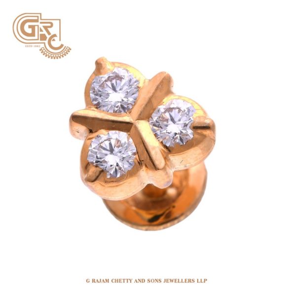 Troika diamond earrings