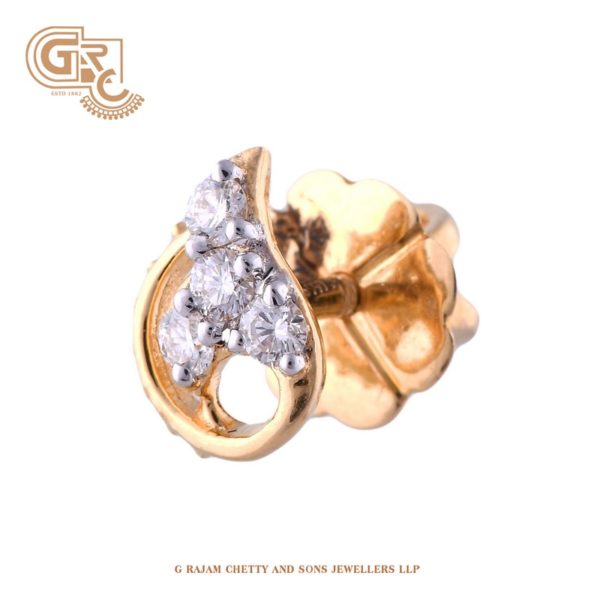 Classic diamond nosepin