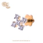 Dashing diamond nosepin