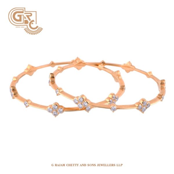 Exquisite diamond bangles