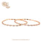 Wave diamond bangles Wave diamond bangles