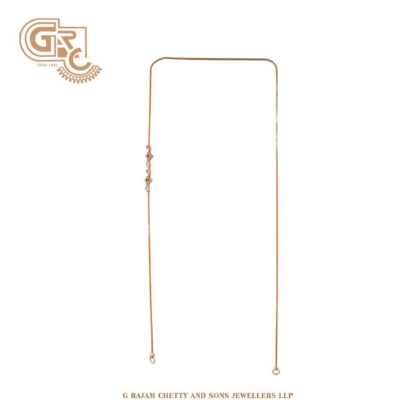 Twin floral mogappu chain Twin floral mogappu chain
