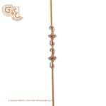 Twin floral mogappu chain