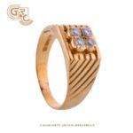 Sparkling suave ring