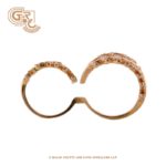 Twinkling twin ring Twinkling twin ring