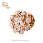 Engaging diamond earrings