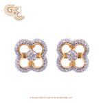 Pretty clover earrings