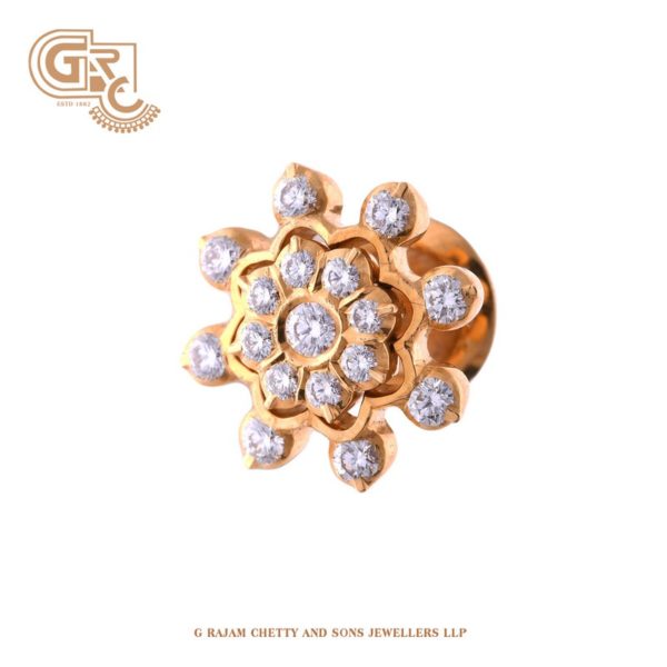 Fancy blossom earrings