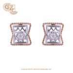 Elegant diamond earrings