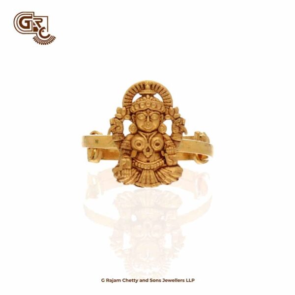 Lakshmi Antique Divine Thilagam Ladies Ring Lakshmi Antique Divine Thilagam Ladies Ring