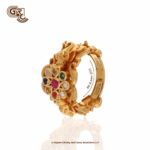 Navarathna Stone Ganesha Gents Ring Navarathna Stone Ganesha Gents Ring