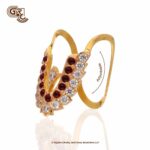 Red Elegant Stone Vanki Ladies Ring Red Elegant Stone Vanki Ladies Ring