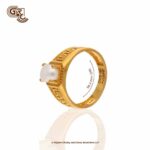White Pearl Classy Gents Ring White Pearl Classy Gents Ring