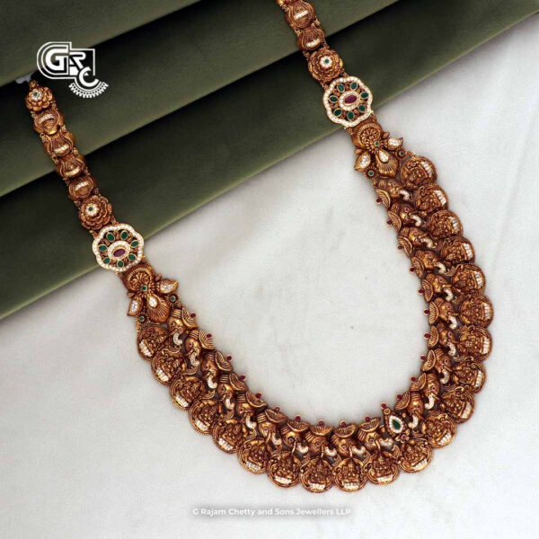 Brilliant Beauty Treasures Lakshmi Manga Antique Necklace Brilliant Beauty Treasures Lakshmi Manga Antique Necklace