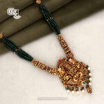 Green Beads Color Gleaming Stone Antique Haram Green Beads Color Gleaming Stone Antique Haram