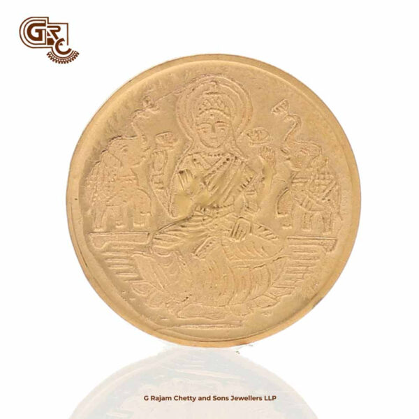 1 Gram 22KT Gold Coin Lakshmi 1 Gram 22KT Gold Coin Lakshmi