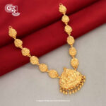 Lakshmi Floral Pink Chain Necklace Lakshmi Floral Pink Chain Necklace