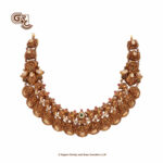 Mystic Treasures Lakshmi Kasu Malai Antique Necklace Mystic Treasures Lakshmi Kasu Malai Antique Necklace