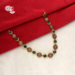 Antique Elegant Green Stone Necklace Antique Elegant Green Stone Necklace