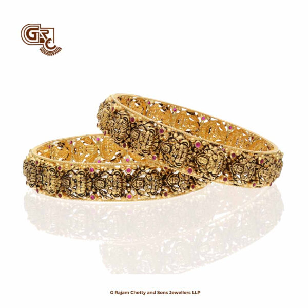 Traditional Antique Lakshmi Bangles Traditional Antique Lakshmi Bangles