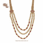 Artfully Crafted Ruby Stone Steps Luxury Haram Artfully Crafted Ruby Stone Steps Luxury Haram