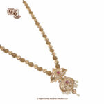 Antique Luxury Glittering Stone Lakshmi Fancy Haram Antique Luxury Glittering Stone Lakshmi Fancy Haram