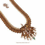 Antique Luxury Lakshmi Kasu Malai Haram Antique Luxury Lakshmi Kasu Malai Haram