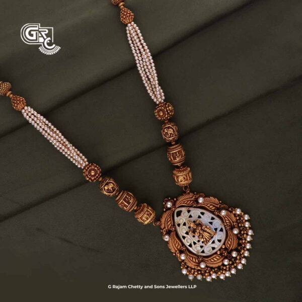 Fashions Antique White Beads Electroform Haram Fashions Antique White Beads Electroform Haram