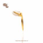 Lurury Fancy Pearl Leaf Ring Lurury Fancy Pearl Leaf Ring