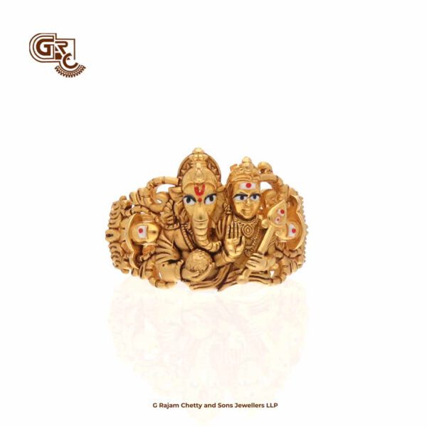 Vinayagar Murugan Divine God Ring Vinayagar Murugan Divine God Ring