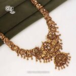 Antique Peacock Floral Traditional Haram Antique Peacock Floral Traditional Haram