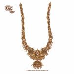Antique Peacock Floral Traditional Haram Antique Peacock Floral Traditional Haram