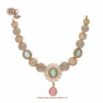 Luxury Glittering Stone Fancy Necklace with Earring Luxury Glittering Stone Fancy Necklace with Earring