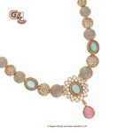 Luxury Glittering Stone Fancy Necklace with Earring Luxury Glittering Stone Fancy Necklace with Earring