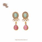 Luxury Glittering Stone Fancy Necklace with Earring Luxury Glittering Stone Fancy Necklace with Earring