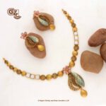 Luxury Stone Enimal Fancy Necklace with Earring Luxury Stone Enimal Fancy Necklace with Earring