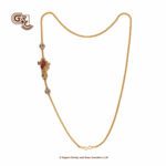 Elegant Peacock Glitering Stone Magappu Thali Chain Elegant Peacock Glitering Stone Magappu Thali Chain