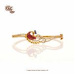 Elegant Glittering Stone Pink Peacock Ladies Bracelet Elegant Glittering Stone Pink Peacock Ladies Bracelet