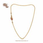 Uniques Fancy Peacock Glittering Stone Magappu Thali Chain