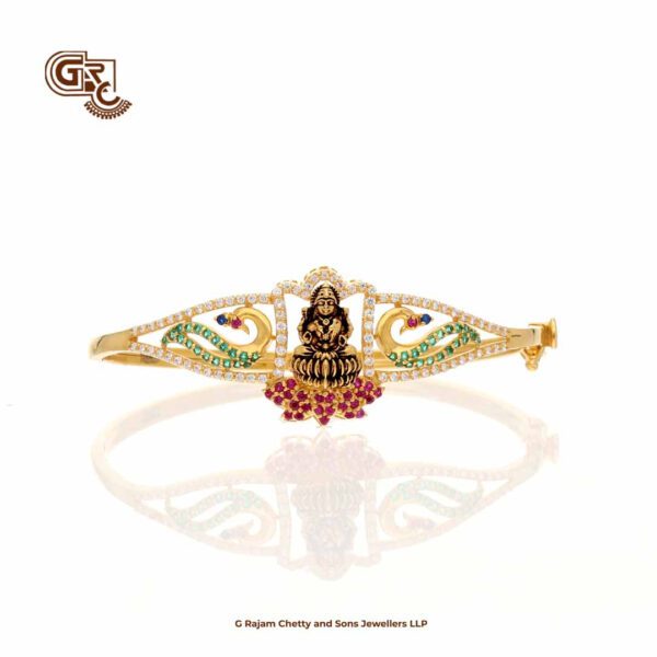Antique Lakshmi Glittering Stone Ladies Bracelet Antique Lakshmi Glittering Stone Ladies Bracelet