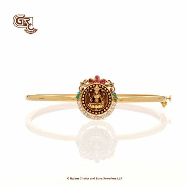 Antique Lakshmi Glittering Stone Traditional Ladies Bracelet Antique Lakshmi Glittering Stone Traditional Ladies Bracelet