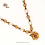 Antique Pearl Peacock Traditional Necklace Antique Pearl Peacock Traditional Necklace