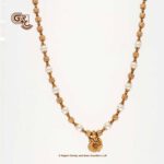Antique Pearl Peacock Traditional Necklace Antique Pearl Peacock Traditional Necklace