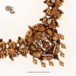 Antique Lakshmi Floral Gold Beads Traditional Necklace Antique Lakshmi Floral Gold Beads Traditional Necklace