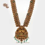 Antique Floral Green Beads V Traditional Haram Antique Floral Green Beads V Traditional Haram